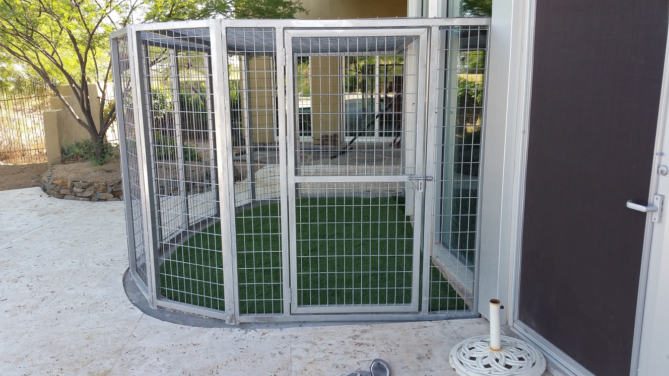 Galvanized steel catio